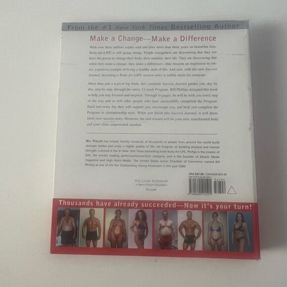 Body For Life Book And Journal by Bill Phillips - Picture 5 of 5